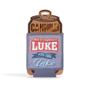 Pre-personalied Can Cooler Gift - For Cans and Bottles - Luke