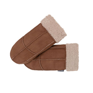 Nordvek Womens Sheepskin Mittens - 308-100 - Chestnut