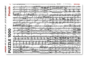 Musical Notes 1000 Piece Jigsaw Puzzle