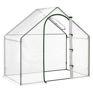 Outsunny Portable Walk-in Greenhouse - Extend Growing Season, Protect Plants