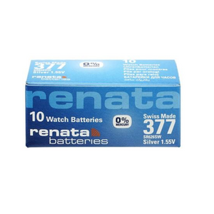 RENATA SP 377 Renata Watch Battery Pack Of 20