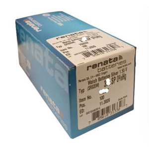RENATA SP 392 Watch Batteries Pack Of 100