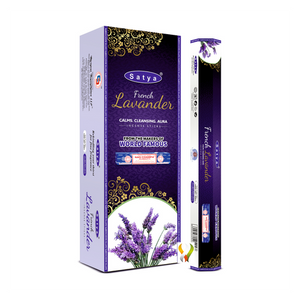 Satya French Lavender Hexa - 20 Sticks