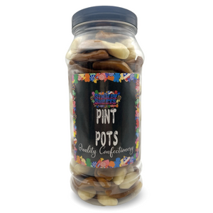 Pint Pots Jelly Gummy Retro Sweets Gift Jar - 760g