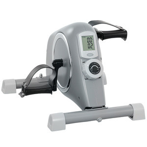 SPORTNOW Pedal Exerciser with 8-Level Magnetic Resistance - Grey