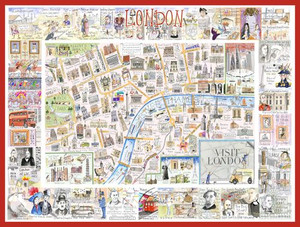 London - Tim Bulmer 1000 piece Jigsaw Puzzle