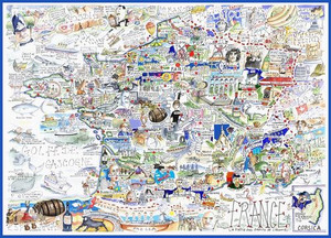 Tim Bulmer France 1000 piece  Jigsaw Puzzle