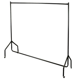 Steel Heavy Duty Tall Clothes Rail & Wheels Included - 4ft x 5ft