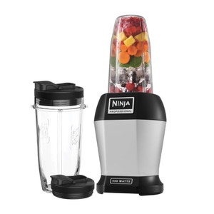 Ninja Nutri Blender and Smoothie Maker 900W BL450UK Silver Ninja Nutri Blender and Smoothie Maker 900W BL450UK Silver