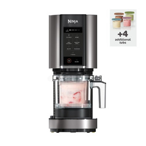 Ninja CREAMi Ice Cream and Frozen Dessert Maker 7 Tub Multi-Coloured Lid Bundle Ninja CREAMi Ice Cream and Frozen Dessert Maker 7 Tub Multi-Coloured Lid Bundle