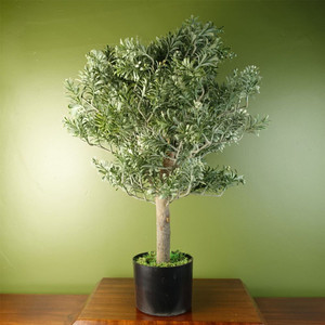 Premium Artemisa Evergreen Shrub - Lifelike & Durable - 70cm Tall