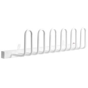 Wall Mounted Electric Shoe Dryer Shoe Warmers for Boots 3 Pairs White HOMCOM