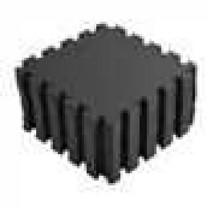 90pc Black Interlocking Foam Mats 30x30