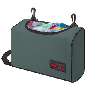 VINSANI PEG BAG: Durable, Portable, Mesh-Based, Storage Solution - Organize and Protect Your Pegs. No More Lost or Damaged Pegs! - Grey premiun