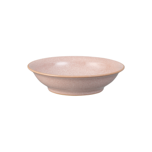 Denby Elements Sorbet Pink Medium Shallow Bowl