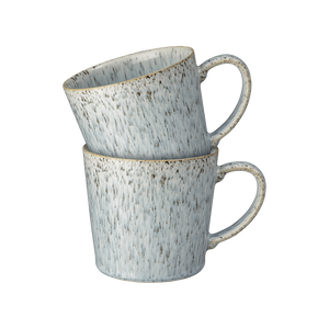 Denby Halo Speckle Mugs Set Of 2