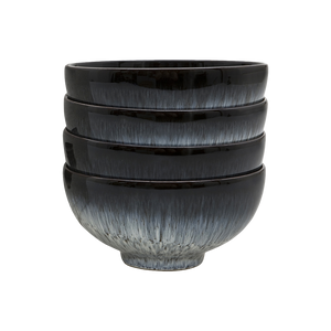 Denby Halo 4 Pc Rice Bowl Set