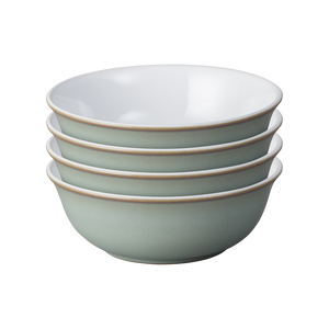 Denby Regency Green Cereal Bowls Set Of 4