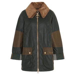 Archive Olive Green Barbour Ladies Allerston Wax Coat Archive Olive Green Barbour Ladies Allerston Wax Coat