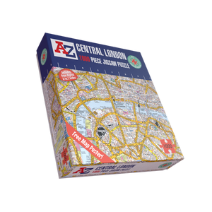 A to Z Map of London 1000 Piece Jigsaw Puzzle