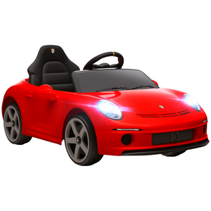 AIYAPLAY Electric Car for Kids 12V Licensed RUF GT for 3-5 Years - Red