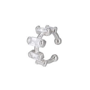 Ladies Five Zirconia Ear cuff in Sterling Silver Ladies Five Zirconia Ear cuff in Sterling Silver