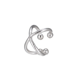 Ladies X Ear cuff in Sterling Silver Ladies X Ear cuff in Sterling Silver