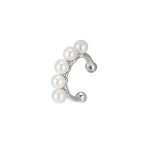 Ladies Five Pearl Ear cuff in Sterling Silver Ladies Five Pearl Ear cuff in Sterling Silver