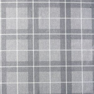 Premium Heritage Check Grey/Silver Scarf
