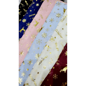 Christmas Shimmer Scarf Pack of 12