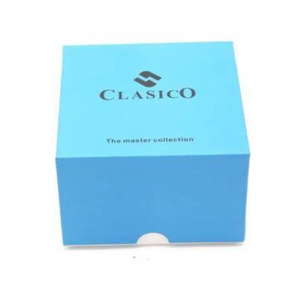 Clasico Square Blue Watch Box