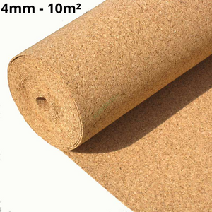 Cork Roll Underlay 4mm 10m2 (107.63sqft)