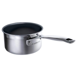 Le Creuset 14cm 3 Ply Stainless Steel Milk Pan Le Creuset 14cm 3 Ply Stainless Steel Milk Pan
