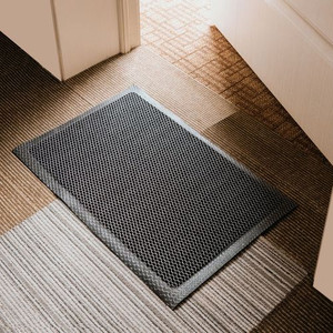Pallet: Doortex Meshmat Entrance Mat, Metallic Grey - 80 x 120cm