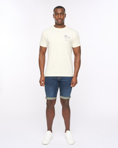 Seamtext T-Shirt Off White - L