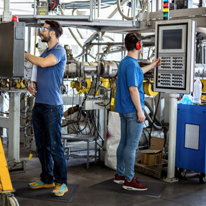 Doortex® Black Anti-Fatigue BubbleMat - 90 x 150cm