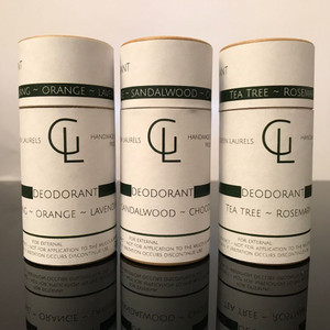 Premium Natural Deodorant - Aluminum-Free, Non-Irritating Formula - Eucalyptus, Tea Tree, Peppermint - Professional Quality - Ylang, Orange, Lavender