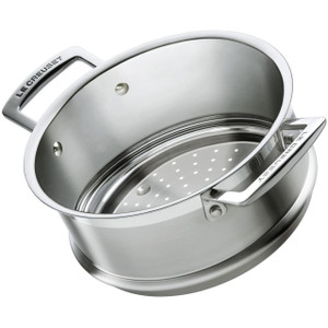 Le Creuset 3 Ply Stainless Steel Multi Steamer Le Creuset 3 Ply Stainless Steel Multi Steamer