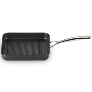 Le Creuset Toughened Non-Stick Square Grill With Long Handle