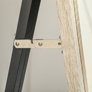 HOMCOM Full Length Mirror, Standing Leaning Wall, 163 x 53 cm, Oak