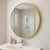 Rei - Round Gold Metal Circle Mirror - 70cm x 70cm