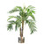 LARGE Artificial Palm Trees Metal Planters - Choice of Size and Colour - 120cm Luxury Palm Tree Silver Planter