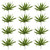12 x 40cm Artificial Crocodile Fern Plant