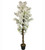 150cm Artificial White Cherry Blossom Tree - High-Quality, Realistic Decor for Home & Office