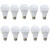 E27 15W Energy Saving Warm White LED Light Bulbs A60 E27 Screw-in non dimmable bulbs - Pack 10