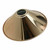 Modern22 x 10cm Cone Light Shades Metal Easy Fit Ceiling Pendant Hanging Lampshade only - French Gold
