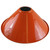 Modern22 x 10cm Cone Light Shades Metal Easy Fit Ceiling Pendant Hanging Lampshade only - Orange