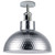 Vintage Industrial Metal Chrome Ceiling Light - High Quality & Stylish Flush Mount