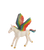 Rainbow Pegasus Baby Fantasy Horse Figure