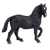 Percheron Horse Toy Realistic Equestrian Model